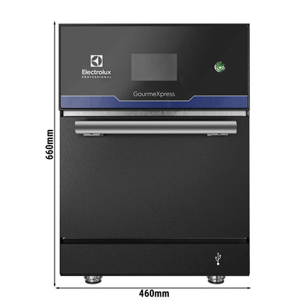 Electrolux Professional ELECTROLUX | Commercial High-Speed Microwave Oven – 5.8 kW - Touchscreen - Ventless - Black