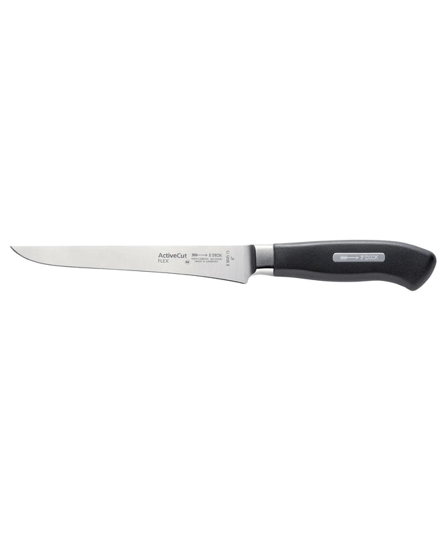 F. DICK | ActiveCut Boning Knife – Flexible blade - 150 mm - Black handle