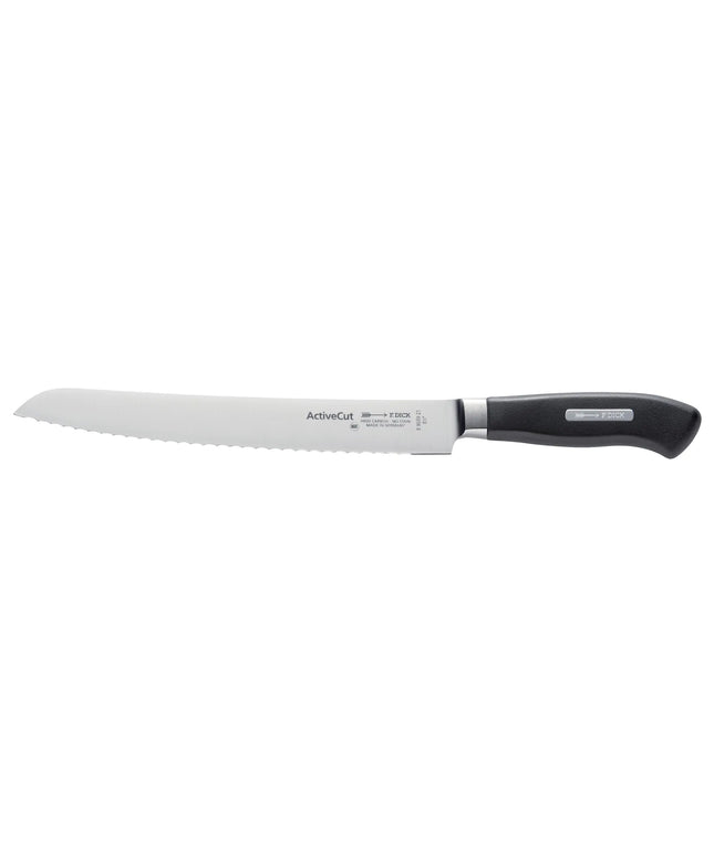 F. DICK | ActiveCut Bread Knife – Serrated edge - 210 mm - Black handle