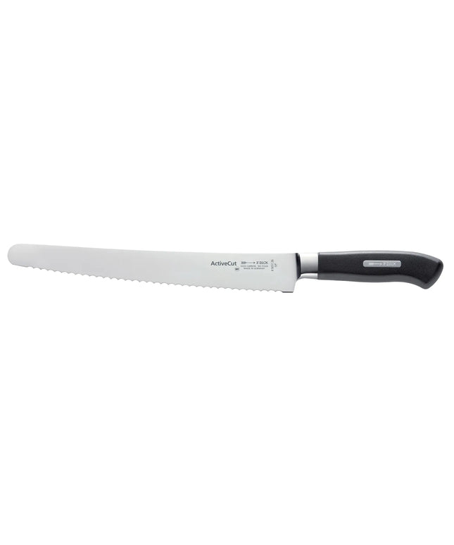 F. DICK | ActiveCut Serrated Utility Knife – 260 mm - Black handle