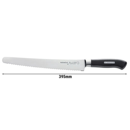 F. DICK | ActiveCut Serrated Utility Knife – 260 mm - Black handle