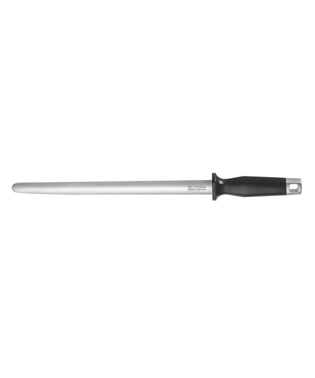 F. DICK | Cooking sharpening steel – Oval - 300 mm (30.5 cm) - Black Handle