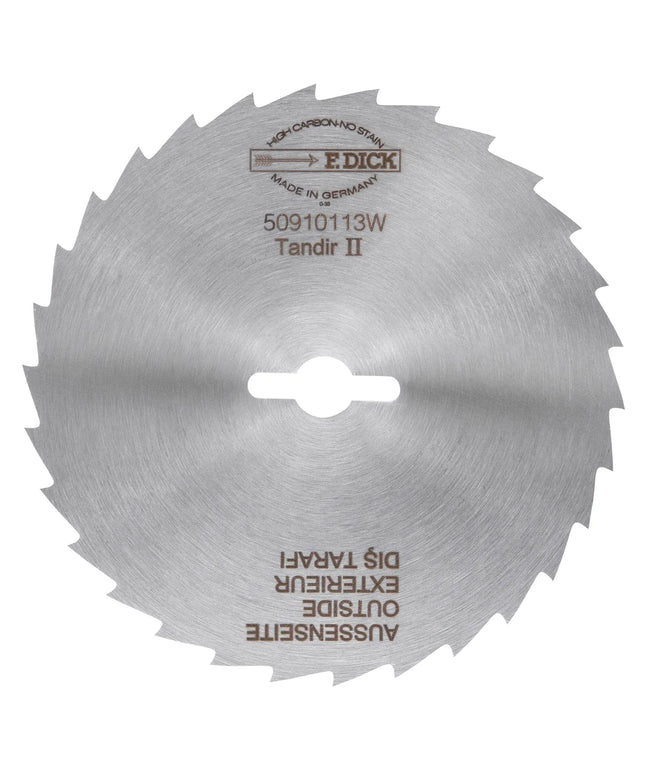 F. DICK | Doner Kebab Slicer Blade Ø100 mm – serrated edge - stainless steel - Made in Europe