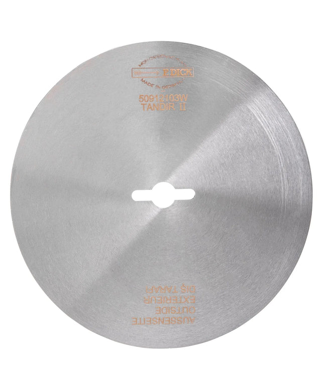 F. DICK | Doner Kebab Slicer Blade Ø120 mm – smooth edge - stainless steel - Made in Europe