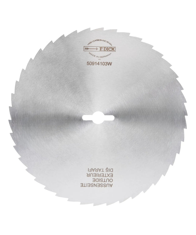 F. DICK | Doner Kebab Slicer Blade Ø140 mm – serrated edge - stainless steel - Made in Europe