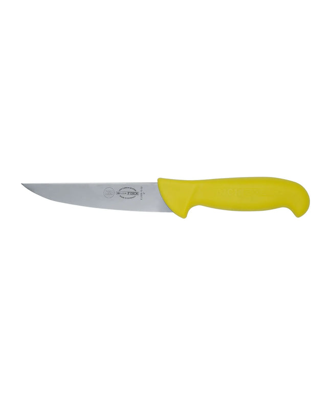 F. DICK | ErgoGrip Sticking Knife – 15 cm blade - Yellow handle