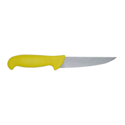F. DICK | ErgoGrip Sticking Knife – 15 cm blade - Yellow handle