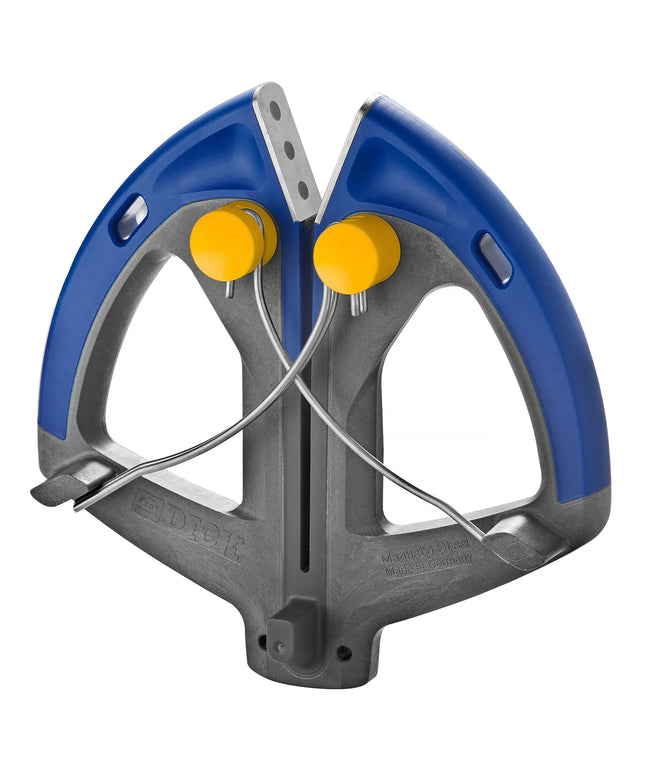 F. DICK | Magneto Steel Hyperdrill Knife Sharpener with Magnetic Guide – Blue - Without Base Plate