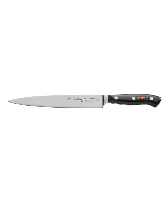 F. DICK | Premier Plus Carving Knife – 21 cm Blade - Black Handle - Made in Germany