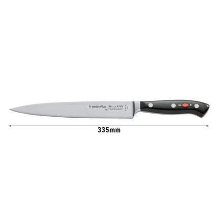 F. DICK | Premier Plus Carving Knife – 21 cm Blade - Black Handle - Made in Germany