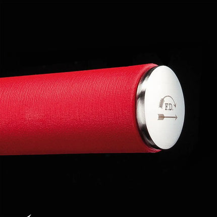F. DICK | Red Spirit Chef's Knife – 21 cm / 8.3″ blade - red non-slip handle - German steel - 345×26×46 mm
