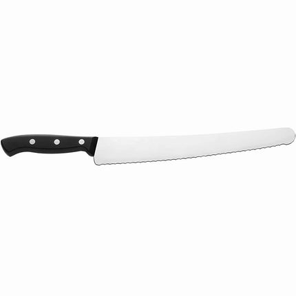 F. DICK | Superior Serrated Pastry Knife 26 cm – Black/Silver Handle - X55CrMo14