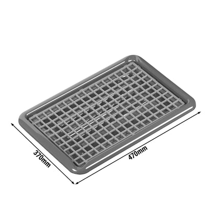 FUCHS | DELFIN® glass drainer with 1 draining mat