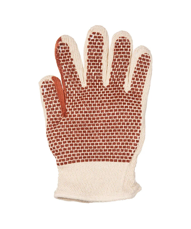 Găng Tay Chịu Nhiệt Cao San Jamar ML5000 17 cm - Cotton, Vàng Nâu