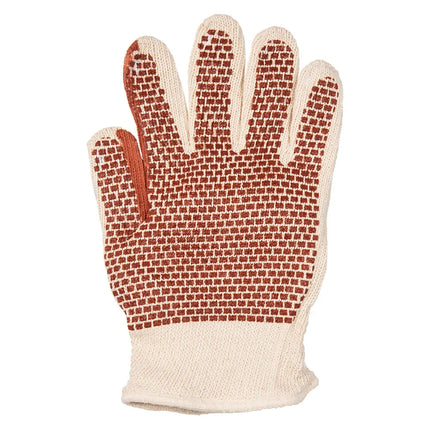 Găng Tay Chịu Nhiệt Cao San Jamar ML5000 17 cm - Cotton, Vàng Nâu