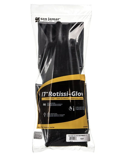 Găng Tay Chịu Nhiệt Cao San Jamar T1217 Rotissi-Glove 43 cm - Neoprene, Đen