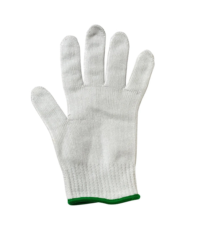 Găng Tay Chống Cắt Mercer Culinary M33413M Millennia® Cỡ Vừa Vải Pha Màu Trắng Viền Xanh Lá Cấp A5