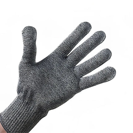 Găng Tay Chống Cắt Winco GCRA-L Cỡ Lớn Vải Pha Màu Xám Viền Xám Cấp A5