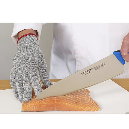 Găng Tay Chống Cắt Winco GCRA-S Cỡ Nhỏ Vải Pha Màu Xám Viền Đỏ Cấp A5