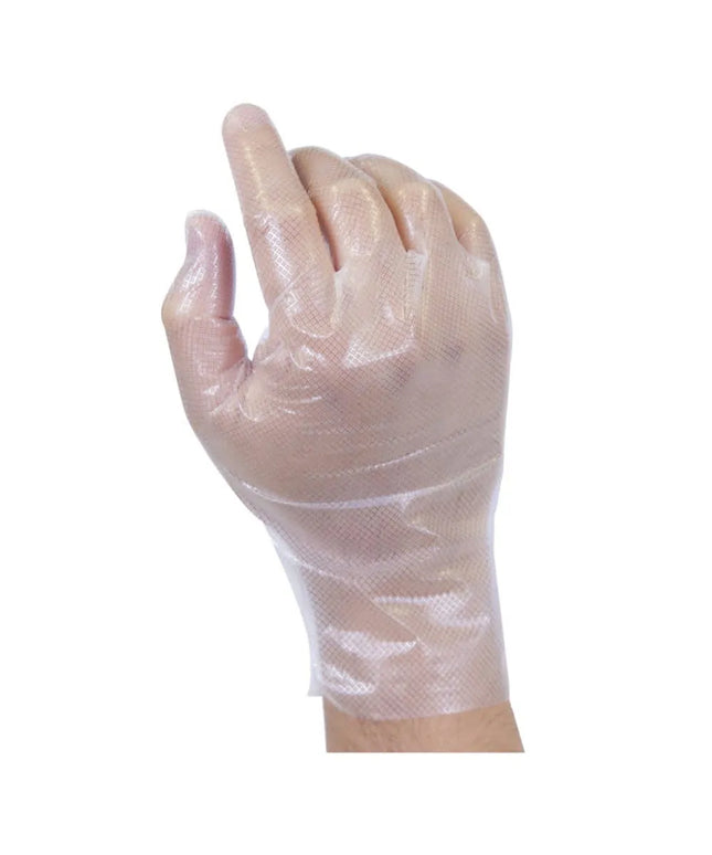 Găng Tay Dùng Một Lần Đa Năng Hybrid Polyethylene Handgards 303363302 - Không Bột, Trong Suốt, Cỡ M