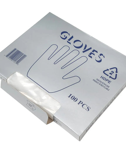Găng Tay Dùng Một Lần Đa Năng Poly LK Packaging HGLV - Không Bột, Trong Suốt, Một Cỡ