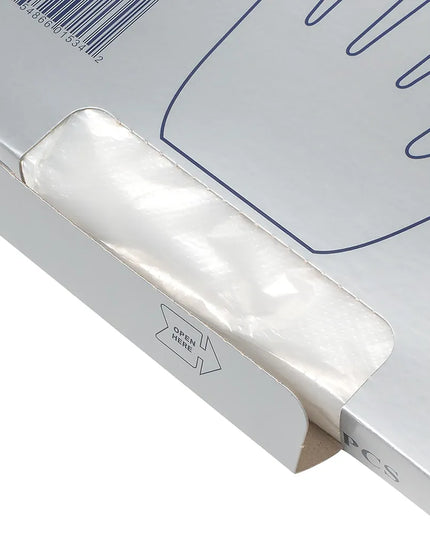 Găng Tay Dùng Một Lần Đa Năng Poly LK Packaging HGLV - Không Bột, Trong Suốt, Một Cỡ