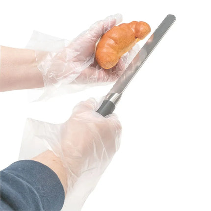 Găng Tay Dùng Một Lần Đa Năng Poly LK Packaging HGLV - Không Bột, Trong Suốt, Một Cỡ