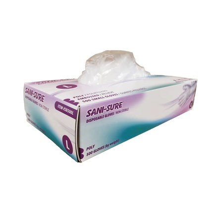 Găng Tay Dùng Một Lần Đa Năng Poly Rofson SB501M - Không Bột, Trong Suốt, Cỡ M