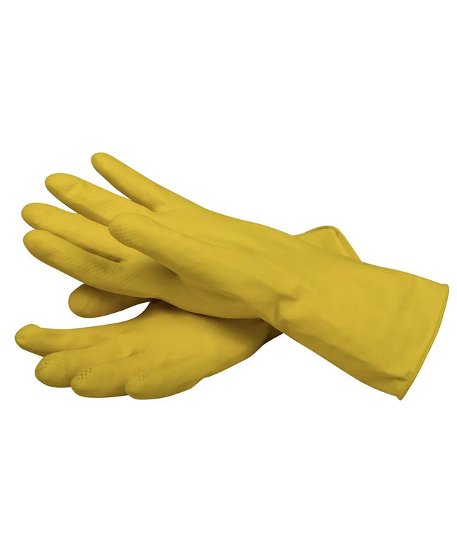 Găng Tay Latex Lót Nhung San Jamar 620-L Màu Vàng Cỡ Lớn