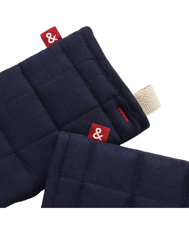 Găng Tay Lò Nướng Dạng Puppet Hedley & Bennett HB001699 Cotton Blueberry Blue 26.7 cm