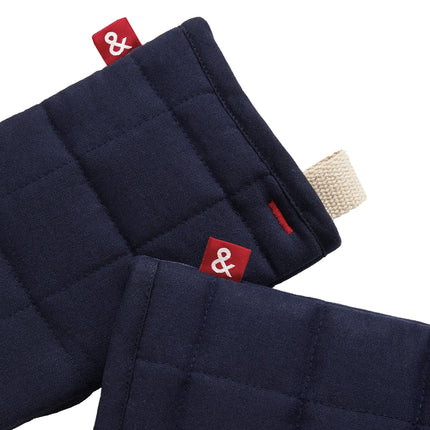 Găng Tay Lò Nướng Dạng Puppet Hedley & Bennett HB001699 Cotton Blueberry Blue 26.7 cm