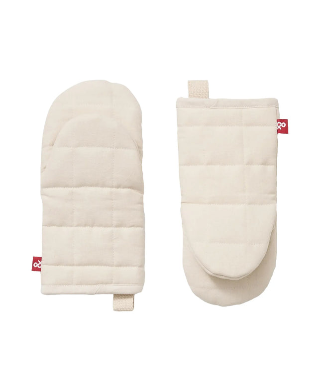 Găng Tay Lò Nướng Kiểu Rối Hedley & Bennett HB001701 27 cm - Cotton, Trắng Yến Mạch