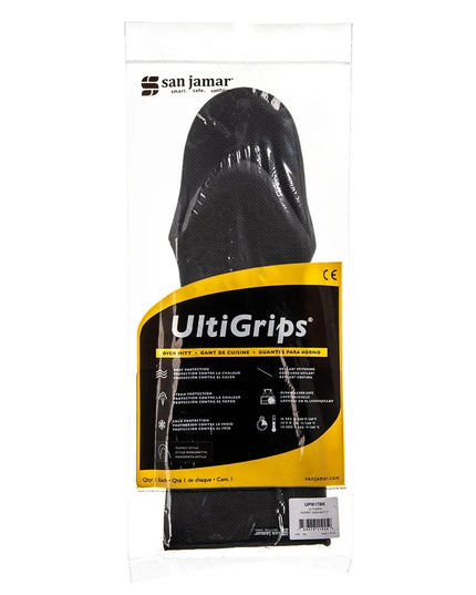 Găng Tay Lò Nướng Kiểu Rối San Jamar UPM17BK Ultigrips® 43 cm - Neoprene, Đen
