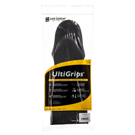 Găng Tay Lò Nướng Kiểu Rối San Jamar UPM17BK Ultigrips® 43 cm - Neoprene, Đen