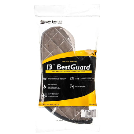 Găng Tay Lò Nướng San Jamar 800FG13 BestGuard™ 33 cm - Poly-Cotton, Vàng Nâu