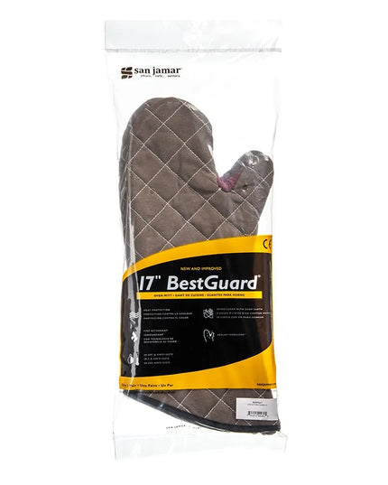 Găng Tay Lò Nướng San Jamar 800FG17 BestGuard™ 43 cm - Poly-Cotton, Vàng Nâu