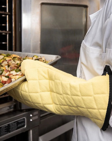 Găng Tay Lò Nướng San Jamar KM17 Kevlar® Vàng 43.2 cm