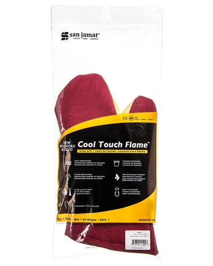 Găng Tay Lò Nướng San Jamar KT0215 Cool Touch Flame™ 38 cm - Nomex®/Kevlar®, Đỏ