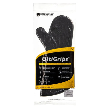 Găng Tay Lò Nướng San Jamar UCMX17BK Ultigrips® 43 cm - Neoprene, Đen