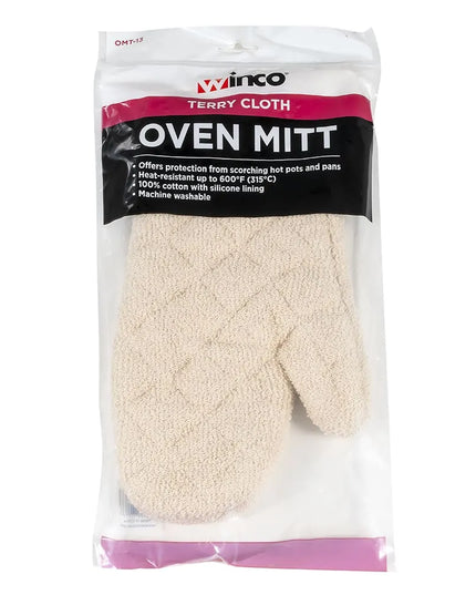 Găng Tay Lò Nướng Winco OMT-13 33 cm - Terry, Be