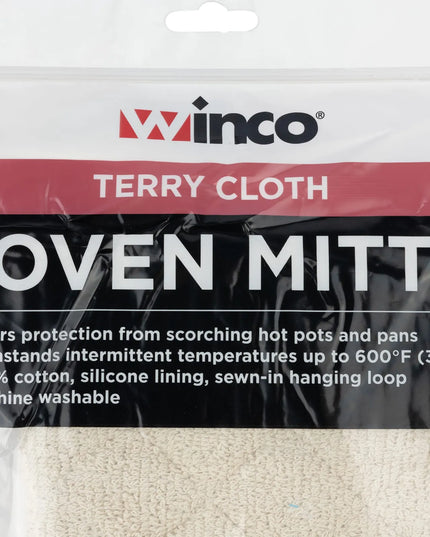 Găng Tay Lò Nướng Winco OMT-17 43 cm - Terry, Be