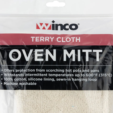 Găng Tay Lò Nướng Winco OMT-17 43 cm - Terry, Be