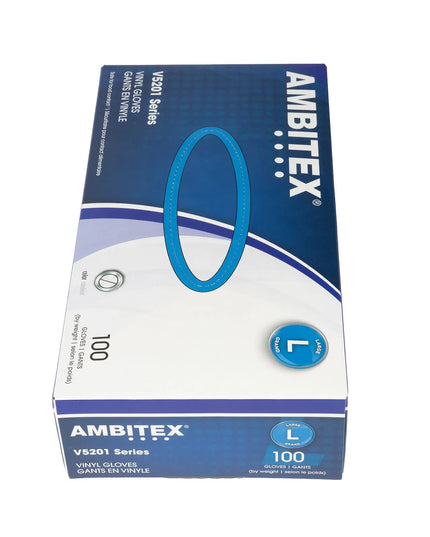 Găng Tay Vinyl Dùng Một Lần Strong VLG5201 - Không Bột, Trong Suốt, Cỡ L