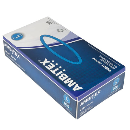 Găng Tay Vinyl Dùng Một Lần Strong VLG5201 - Không Bột, Trong Suốt, Cỡ L