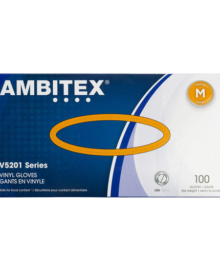 Găng Tay Vinyl Dùng Một Lần Strong VMD5201 - Không Bột, Trong Suốt, Cỡ M