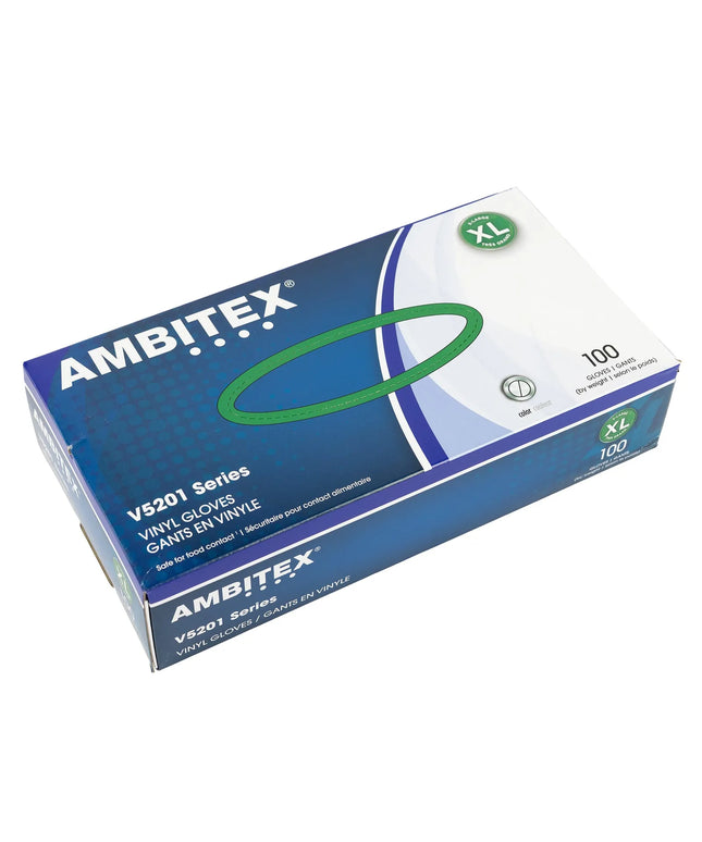Găng Tay Vinyl Dùng Một Lần Strong VXL5201 - Không Bột, Trong Suốt, Cỡ XL
