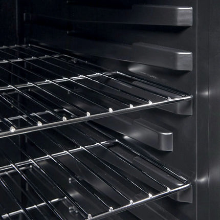 GASTRO-COOL | Back Bar Cooler Single Hinged Glass Door – 130 L - Black - 540 mm - 2–10 °C
