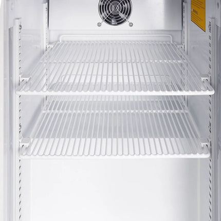 GASTRO-COOL | Commercial Glass Door Mini bar Freezer – 51 L – -23 to -18 °C – Black