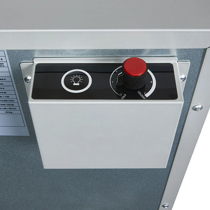 GASTRO-COOL | Commercial Glass Door Mini bar Freezer – 51 L – -23 to -18 °C – Silver