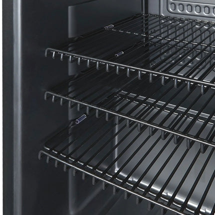 GASTRO-COOL | Commercial Mini Bar Fridge  – 62 L – 430 mm – Lockable – 2–10 °C – Black